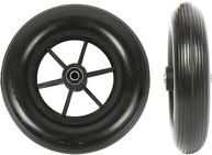 Roda Dianteira 19cm para Cadeira de Rodas: Durabilidade e Conforto com Pneu de Borracha Dura e Cubo Antiderrapante - imagem 1