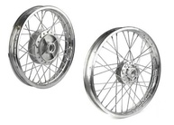 Par de Aros de Roda 4mm Reforçados para Honda CG Fan/Titan 150 com Freio a Disco e Rolamentos - imagem 5