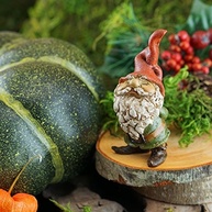 Estátua de Gnome de Jardim em Miniatura - Decoração Encantadora para Terrários e Ambientes - imagem 3