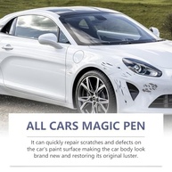 Caneta Mágica para Arranhões no Carro - Reparação Rápida e Profissional para Todos os Veículos - imagem 4