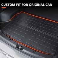 Tapete de Porta-Malas TPE Powoq para Subaru Crosstrek/XV (2018-2023) e Impreza Hatchback - Proteção Premium - imagem 3