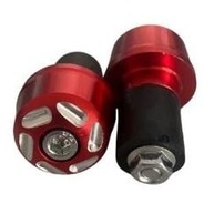 Peso de Guidão Universal Vermelho (Par) - Estilo e Segurança para Sua Moto - imagem 2