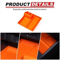 Bandeja Organizadora Console Central Laranja para Ford Maverick 2022-2025 | Acessórios Premium - imagem 4