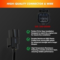 Sensor de Oxigênio O2 5 Fios (2 Unidades) para Honda e Acura - Dianteiro/Traseiro - imagem 4