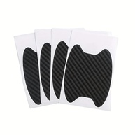 Proteção Premium: 4 Adesivos de Maçaneta Fibra de Carbono para seu Carro - imagem 4