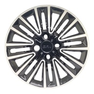 Kit 4 Calotas Esportivas Aro 15 Preto/Prata para Agile, Cobalt, Onix e Montana - imagem 3