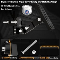 Extensor de Pedal Ajustável para Carros: Conforto e Segurança para Motoristas Baixos - imagem 5