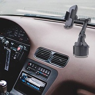 Suporte de Celular Q-XIAOKEAI para Porta-Copos: Ângulo Ajustável e Segurança para seu SUV, Carro ou Caminhão - imagem 3