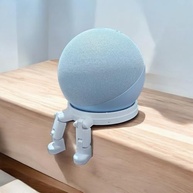 Suporte Articulado Branco para Echo Dot 4ª e 5ª Geração - Alexa com Estilo e Segurança - imagem 2