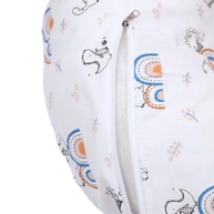 Almofada de Amamentação Papi Baby 62x50cm - Conforto Moderno para Mães e Bebês - imagem 5