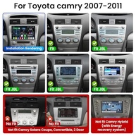 Central Multimídia Android 9" para Toyota Camry 2007-2011: 4GB RAM, 64GB ROM, Carplay Sem Fio e GPS HD - imagem 3
