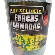 Balde de Brinquedos Forças Armadas Gulliver - 75 Peças para Brincadeiras Criativas - imagem 4