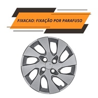 Calota Aro 13" Prata Grid para Corsa/Classic - Jogo com 4 Unidades - imagem 5