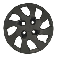 Kit 4 Calotas Aro 13 Preto Fosco - Design Moderno para Onix e Prisma (2013-2016) - imagem 3