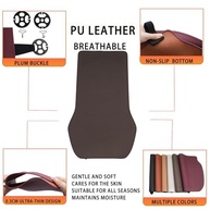 Almofada Lombar e Assento de Couro PU Universal para Carro - Conforto e Estilo em Todas as Estações - imagem 5