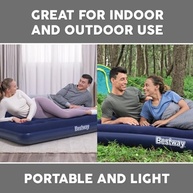 Colchão Inflável Bestway para Camping - Conforto Premium para Casal até 300kg - imagem 5