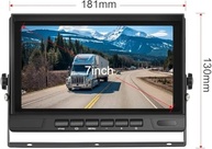 Tela Veicular 7" IPS com Gravação: Monitor Automotivo Completo para 4 Câmeras AHD 1080p (12V-24V) - imagem 5