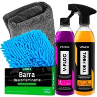 Kit Automotivo Premium: Shampoo, Cera e Acessórios para Limpeza Profunda de Carro e Moto - imagem 1