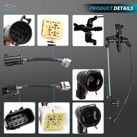 Bomba Compressor Suspensão Air Ride para Chevy Avalanche, Tahoe, Suburban e Cadillac Escalade GMC Yukon - Peça de Reposição 15254590 - imagem 5
