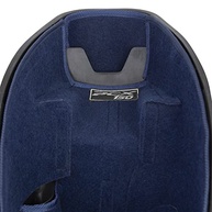 Forro de Baú Azul para Honda PCX 150 (2016-2018) - Proteção e Estilo com Logo Branco - imagem 3