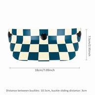 Viseira Capacete Retrô Azul e Branco: Estilo Vintage e Proteção Solar para Motociclistas - imagem 5