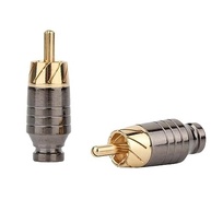 Soquete Terminal RCA Banhado a Ouro TECKEEN 4X: Conectividade HiFi para Áudio e Vídeo DIY - imagem 3