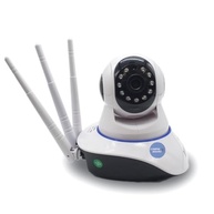 Câmera Babá WiFi com 3 Antenas - Visão HD Segura para seu Bebê - imagem 2
