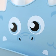 Babador de Silicone Papi Monstrinhos com Bolso - Proteção Moderna e Estilosa para Bebês - imagem 3