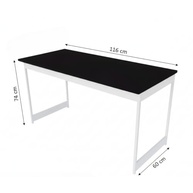 Mesa Escrivaninha Estilo Industrial 116cm Bia - Design Moderno para Home Office - imagem 3