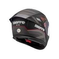 Capacete Masculino Bieffe B12 Avant Preto com Aerofólio: Segurança e Estilo para Sua Moto - imagem 5