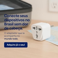 Adaptador de Tomada Universal Bivolt: Conecte Seu Mundo Globalmente (UK/EU para BR) - imagem 3