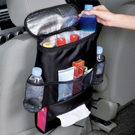 Kit 2 Organizadores Cooler para Carro: Bolsa Térmica e Porta Treco Multifuncional - imagem 3