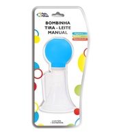 Bombinha Tira-Leite Manual Azul - Conforto e Segurança para Mães e Bebês - imagem 1