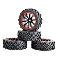 Pacote 4 Pneus WLtoys 65mm Borracha para 144001 e 124018 - Off-Road e On-Road - imagem 2