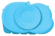 KaBaby Prato com Ventosa Azul - Seguro, Sem BPA e Ideal para Bebês - imagem 3
