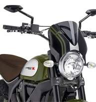 Para-brisa Puig Fumê Escuro para BMW F800R (2015-2017) - Estilo e Proteção - imagem 1