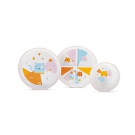 Kit 3 Pratinhos Nhac Nhac Pet Buddies - Pratos Antiderrapantes e Seguros para Pets - imagem 2