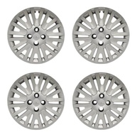 Kit 4 Calotas Aro 15 Prata para Gol G5 Power (2009-2010) - Design Moderno e Proteção - imagem 2