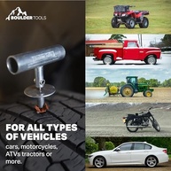 Kit Reparo Pneu Boulder Tools: Solução Completa para Carros, Motos e Caminhões - imagem 5