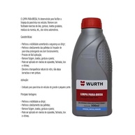 Limpador de Para-brisa Concentrado Wurth 500ml: Visão Clara para Caminhões e Ônibus - imagem 4