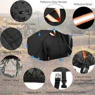 Capa Premium para Quadriciclo Impermeável Oxford 300D - Proteção Total para Can-Am e Polaris - imagem 3