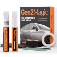 Kit Caneta de Retoque para Ford - Oxford White YZ | Reparo de Arranhões e Lascas com Revestimento Transparente - imagem 2