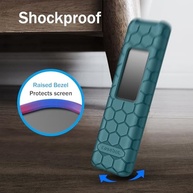 Capa Protetora Fintie para Controle Remoto Samsung Solar Cell – Silicone Premium Antiderrapante com Brilho Noturno - imagem 5