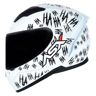 Capacete ASX Fun Branco Brilho: Estilo e Segurança para Sua Cidade | Tamanho XL - imagem 1