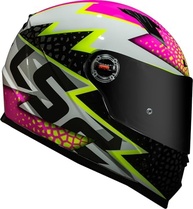 Capacete LS2 FF358 Speedy Branco Rosa: Segurança e Estilo para Sua Moto - imagem 5