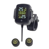 Detector de Pressão de Pneus Domary LCD: Segurança e Carga Rápida para Sua Moto - imagem 5