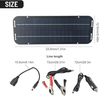 Kit Painel Solar 60W 12V: Energia Limpa para Sua Aventura | Carregador de Bateria Monocristalino - imagem 3