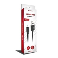 C3TECH Cabo USB para USB C CB-C10BK Preto - Comprimento de Cabo 1Metro; Corrente de 3A; compativel com Android e iPhone - imagem 3