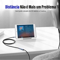 UGreen Extensão P2/P3 4 Vias: Liberdade para Fone e Microfone no Celular e Notebook - imagem 5