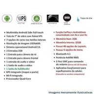 Central Multimídia Slim 7" para HB20 (2012-2019): Wi-Fi, Espelhamento, Câmera Ré e Moldura 2 Din - imagem 4